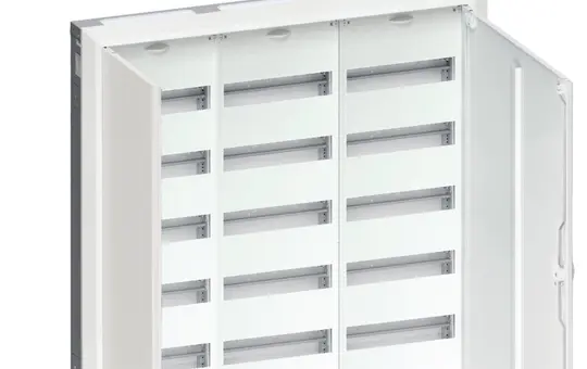 HAGER FWU53A Feldverteiler IP30 ohne PE/N-Klemmen 3 Felder | 800 mm