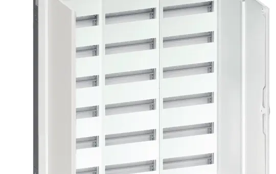 HAGER FWU63A Feldverteiler IP30 ohne PE/N-Klemmen 3 Felder | 950 mm