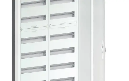 HAGER FWU72A Feldverteiler IP30 ohne PE/N-Klemmen 2 Felder | 1100 mm