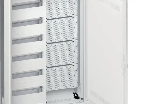 HAGER FWU62K3 Feldverteiler IP30 mit Multimediafeld 2 Felder, 8 Leitungseinführungen | 950 mm