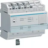 HAGER HTG411H Energiemonitoring-Server agardio.manager REG, 6 PLE, Micro SD Karte