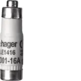 HAGER LE1416 Sicherungseinsatz D01 D01, 16 A, mit Kernmelder