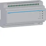 HAGER RTD210X 2-Draht IP Systemswitch 6-fach, IN CAT o. 2 Draht, OUT 2 Draht, intercom