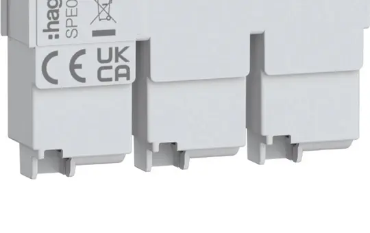 HAGER SPE030R Fernmeldekontakt für T2 Überspannungsableiter 3-polig