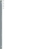 HAGER UT21C Abfangschiene univers für Versteifung 750 mm