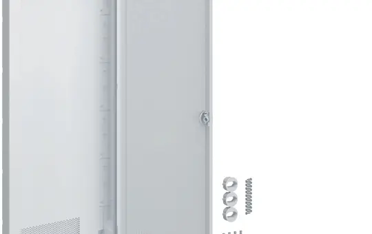 HAGER VH60WWV Multimediaverteiler für Homeway Hohlwand 5-reihig, geschlitzte Kunststofftür