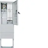 HAGER ZAS205BD24 Zähleranschlusssäule 205 universZ 2 Zählerplätze, 3-Punkt, 4-polig, Basis