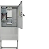 HAGER ZAS207BE14A Zähleranschlusssäule 207 universZ 1 Zählerpunkt, eHZ, 4-polig, Leerfeld, Basis, APZ