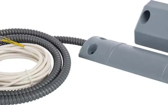 ABUS AZMK10110 Toröffnungsmelder Draht/NC VdS C Standard | silber