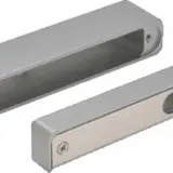 ABUS AZZU10055 Aufbaugehäuse mit Gegenstück für Zargenmontage