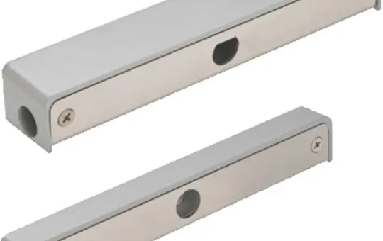 ABUS AZZU10056 Aufbaugehäuse mit Gegenstück für Glasstüren