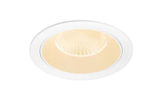 SLV 1009927 LED Deckeneinbauleuchte rund NUMINOS XL 24 W, 2700 K, 20° | weiß/schwarz