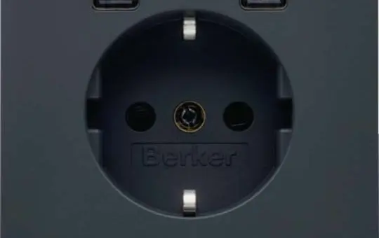 BERKER 48157006 SCHUKO-Steckdose Serie K USB-C/C PD, 3,0 A | anthrazit matt