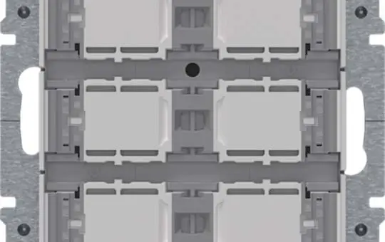 BERKER 81186000 KNX Tastsensor Secure 6-fach