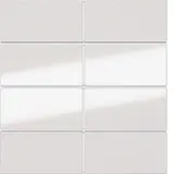 BERKER 81184080 Tasten für Tastsensormodul Serie S/B 8-fach | polarweiß glänzend