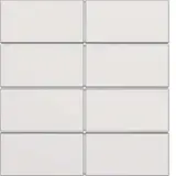 BERKER 81184089 Tasten für Tastsensormodul Serie S/B 8-fach | polarweiß matt