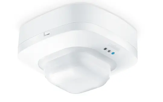 STEINEL 592301 Deckenpräsenzmelder IR Quattro eckig Aufputz, 1 Relais | weiß