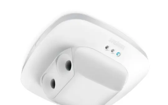 STEINEL 007843 Deckenpräsenzmelder DUAL US eckig Unterputz, 1 Relais | weiß