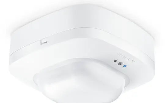 STEINEL 035273 Deckenpräsenzmelder IR Quattro HD DALI eckig Aufputz, plus | weiß