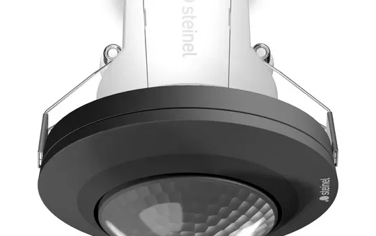 STEINEL 085094 Deckenpräsenzmelder PD IR 4360 rund Deckeneinbau, 1 Relais, 8 m | schwarz