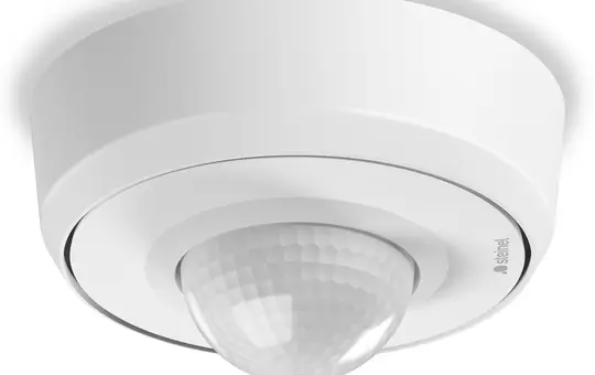 STEINEL 086930 Deckenbewegungsmelder MD IR 4360 rund Aufputz, 24 m | weiß