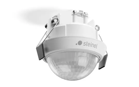 STEINEL 080587 Deckenbewegungsmelder MD IR 360 eckig Deckeneinbau, 1 Relais | weiß