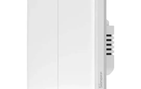 SONOFF T5-2C-86 WLAN-Szenen-Tastsensor 2-fach | weiß matt | 86x86 mm