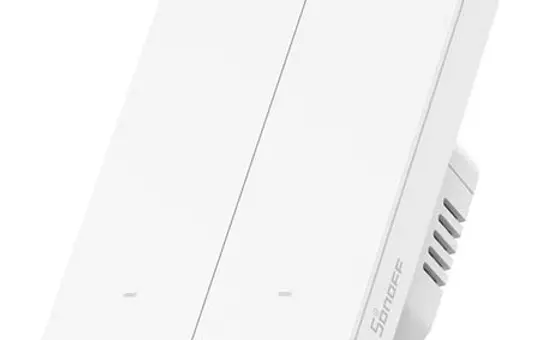 SONOFF ZBM5-2C-80W Zigbee-Tastsensor UP 2-fach | weiß matt | 86x71 mm