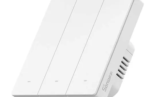 SONOFF ZBM5-3C-86W Zigbee-Tastsensor UP 3-fach | weiß matt | 86x86 mm