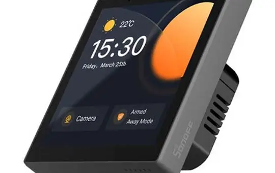 SONOFF NSPanel86PB Multiprotokoll-Touchpanel mit Zigbee-Hub | schwarz | 86 mm