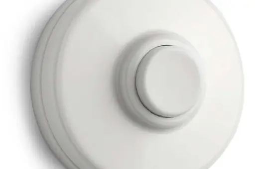 THPG 101441 Klingeltaster Duroplast Taste weiß | weiß
