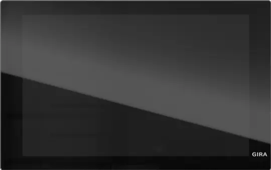 GIRA 123705 Wohnungsstation Video IP WLAN | glas schwarz
