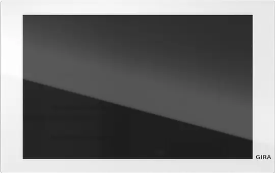 GIRA 123712 Wohnungsstation Video IP WLAN | glas weiß