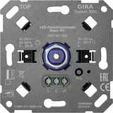 GIRA 245700 Drehdimmer S3000 RC, LED, 3-200 W