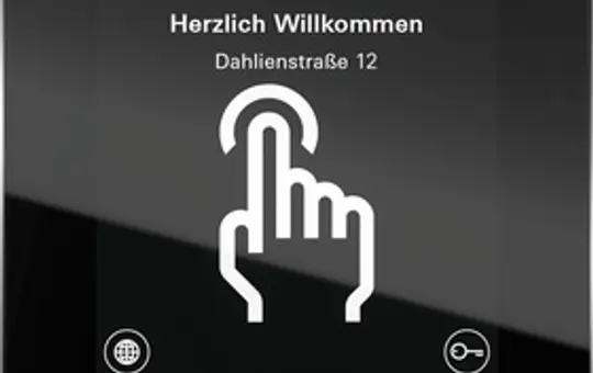 GIRA 5564000 Rufdisplaymodul IP System 106 Standard | glas schwarz