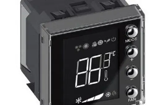 LEGRAND 067464 KNX-Thermostat 2-modulig | schwarz