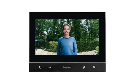 DOORBIRD A1103 IP-Video-Innenstation schwarz | 7 Zoll