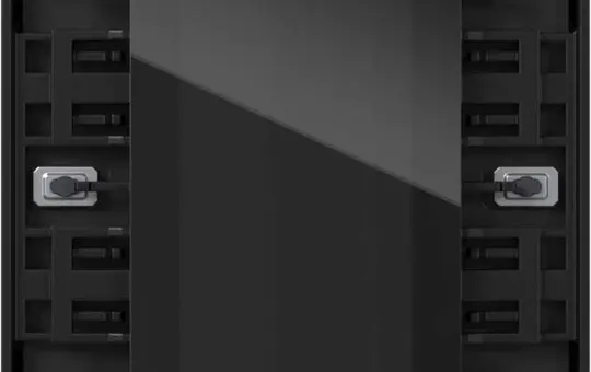 GIRA 5015050 KNX Tastsensor 4.55 Plus 1/3-fach | schwarz