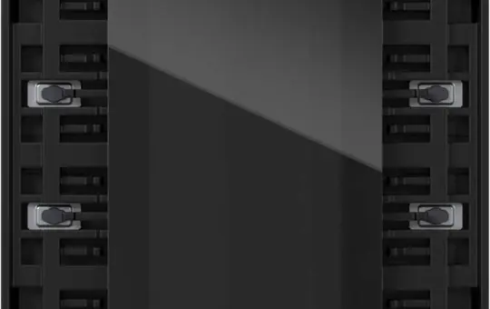 GIRA 5016050 KNX Tastsensor 4.55 Plus 2/4-fach | schwarz