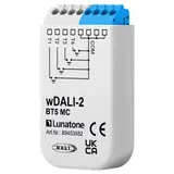 LUNATONE 89453882 wDALI-2 Tasterkoppler 4 potentialfreien Eingänge