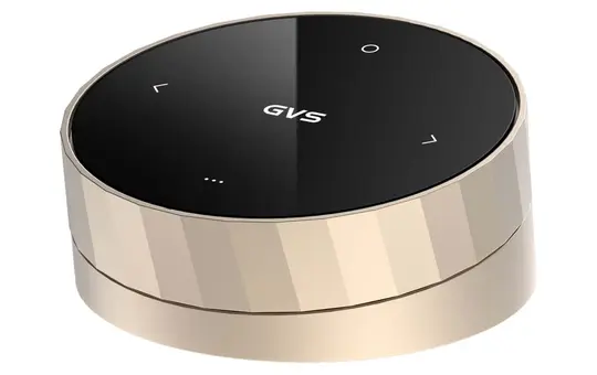 GVS CHRK-04/BLE.4.24 KNX Bluetooth Drehregler K5 champagner