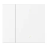 GVS CHKA-02/W.1.20 Wippenset für WALTZ Tastsensor+ 1-fach, bei Gravur nur LED durchscheinend | weiß