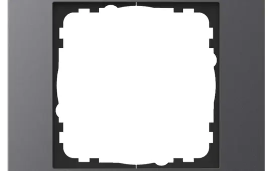 GVS 503053938 Abdeckrahmen WALTZ 1-fach | anthrazit