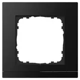 GVS 503053969 Abdeckrahmen WALTZ 1-fach | schwarz