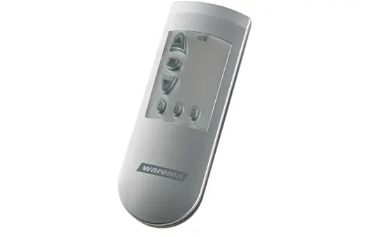 WAREMA 2035339 Handsender 1-Kanal | silber