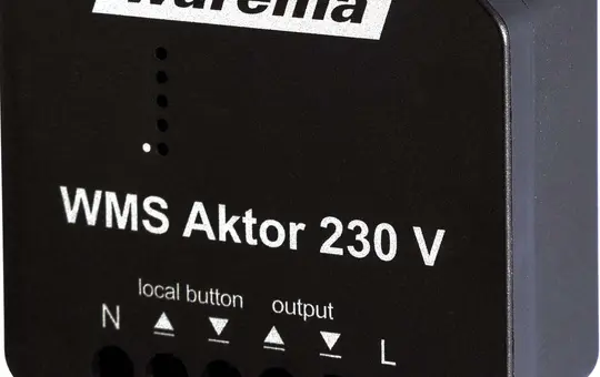 WAREMA 2031900 Schaltaktor WMS Unterputz