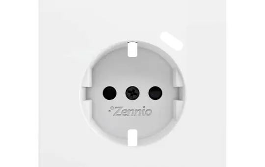 ZENNIO ZS70CSC1USMW SCHUKO-Steckdosenabdeckung ZS70 USB C | weiß matt