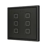 ZENNIO ZVITR70X6A KNX Tastsensor Tecla RGB 70 6-fach | schwarz