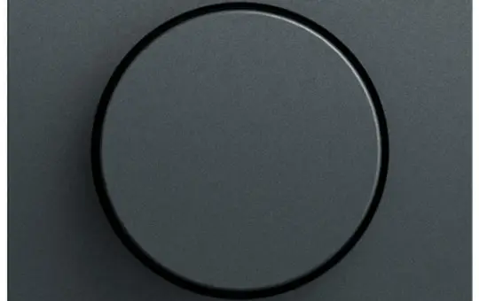 GIRA 065073 Drehdimmerabdeckung System 70 Standard | anthrazit