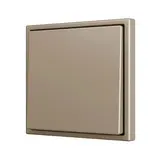 ZENNIO ZS701PB1C Einfachtaster Soft ZS70 für 1 Binäreingang | champagner
